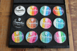 Case inclusief 10  Dream Color potjes + Zwart & Wit