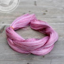 #G4 Vlecht Pink hair/Pink tinsels