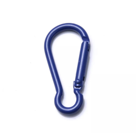 Snap hooks dark blue ( set 5 psc )