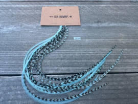 Mix feathers 28-33 cm / 10 stuks