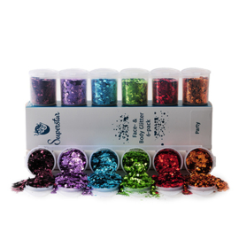 Chunky glitter 6-pack Party