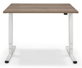 DKC Zit-sta bureautafel, afm. 120x80 cm, motorisch verstelbaar 65-125 cm