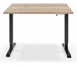 DKC Slinger bureautafel, afm. 120x80 cm, in hoogte verstelbaar 65-110 cm