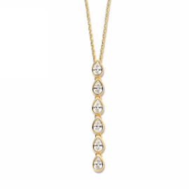 Vergulde collier