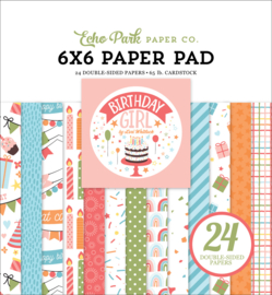 Birthday Girl 6x6" Paper Pad