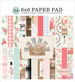 Farmhouse Market 6x6 Paper Pad