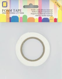 JEJE Produkt Foam Tape 2 m x 12 mm x 0,5 mm