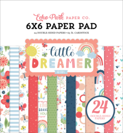 Little Dreamer Girl 6x6" Paper Pad