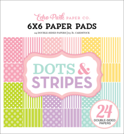 Spring Dots & Stripes 6x6 Paper Pad