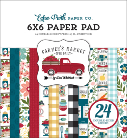 Farmer's Market 6x6" Paper Pad