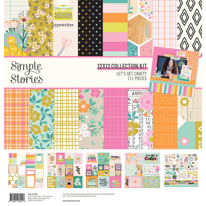Let's Get Crafty 12x12" Collection Kit