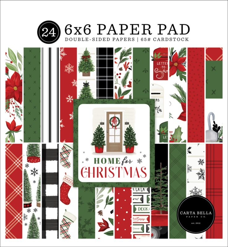 Home for Christmas 6x6" Paper Pad