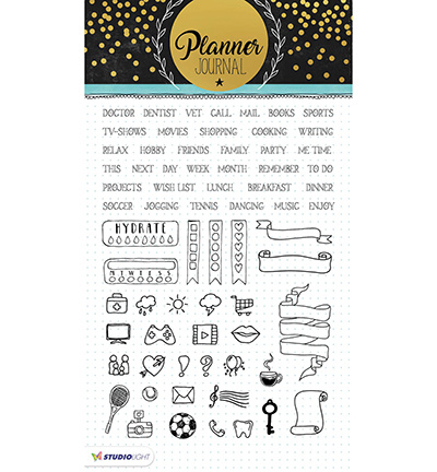 Clearstempel A5 Planner Journal nr 04