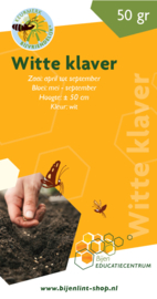 Witte klaver 50 g