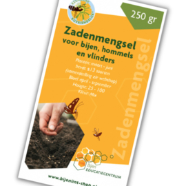 Gifvrij zadenmengsel voor bijen, hommels en vlinders 250 gram