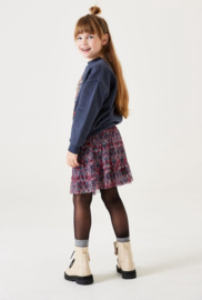 GARCIA Meisjes Chest print Sweater Blauw Long mouw 44460
