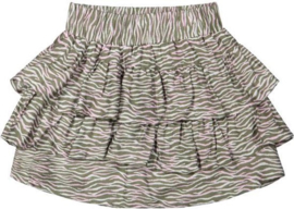 Vinrose rok Lilac Zebra Pattern