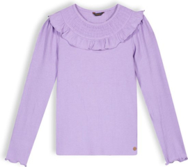 Nono shirt jersey rib - Kris - Galaxy lilac