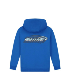 MALELIONS JUNIOR LAYERED HOODIE - COBALT BLUE
