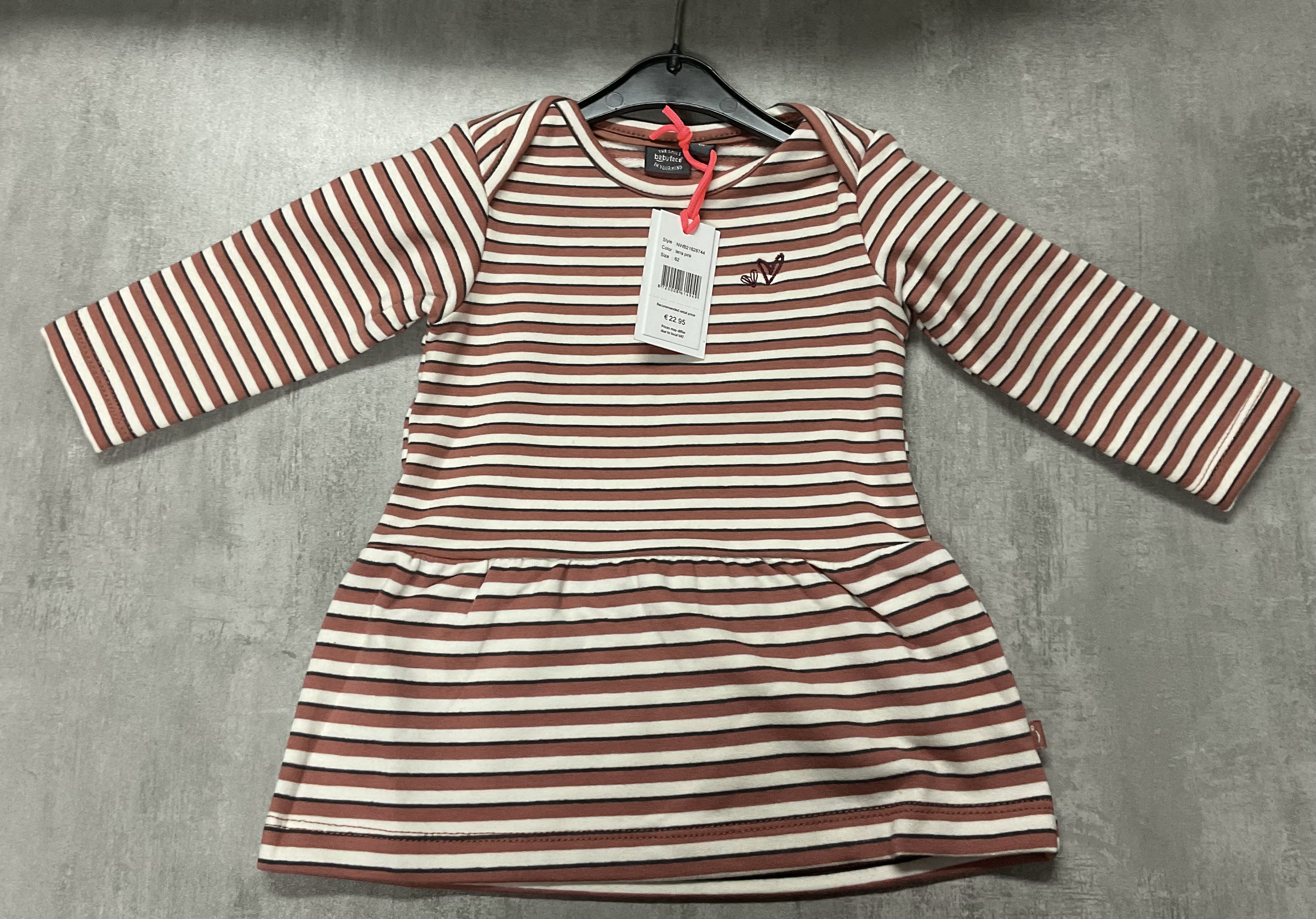 Babyface jurk terra pink