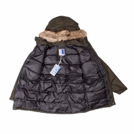 JACK & JONES JWHGREAT PADDED PARKA JNR FOREST NIGHT