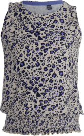 Quapi meisjes top Finda Sand Leopard aop