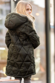 Quapi parka winterjas Rachel Grey Dark