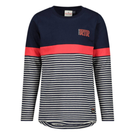 Retour shirt Lew Dark Navy