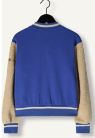 NoNo varsity jas meisjes - blauw - Darsy