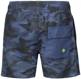 DJ Dutchjeans - Zwembroek - Legerprint - Blauw