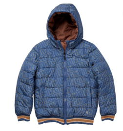 Quapi Winterjas Kiram REVERSIBLE (blue force/chestnut)