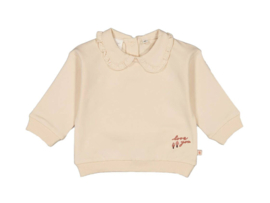 Feetje Sweater ruches - Grow Your Own Way (Offwhite) 51602427