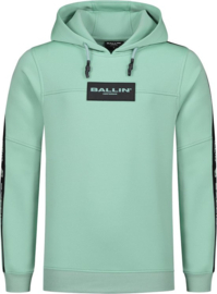 BALLIN Scuba Logotape hoodie LT Green