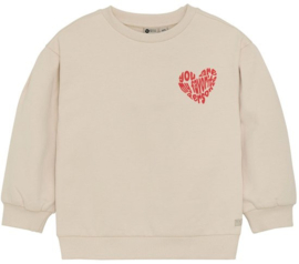 DAILY7 Sweater Brushed Backprint