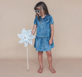 Your Wishes Kendall Chambray Jurk
