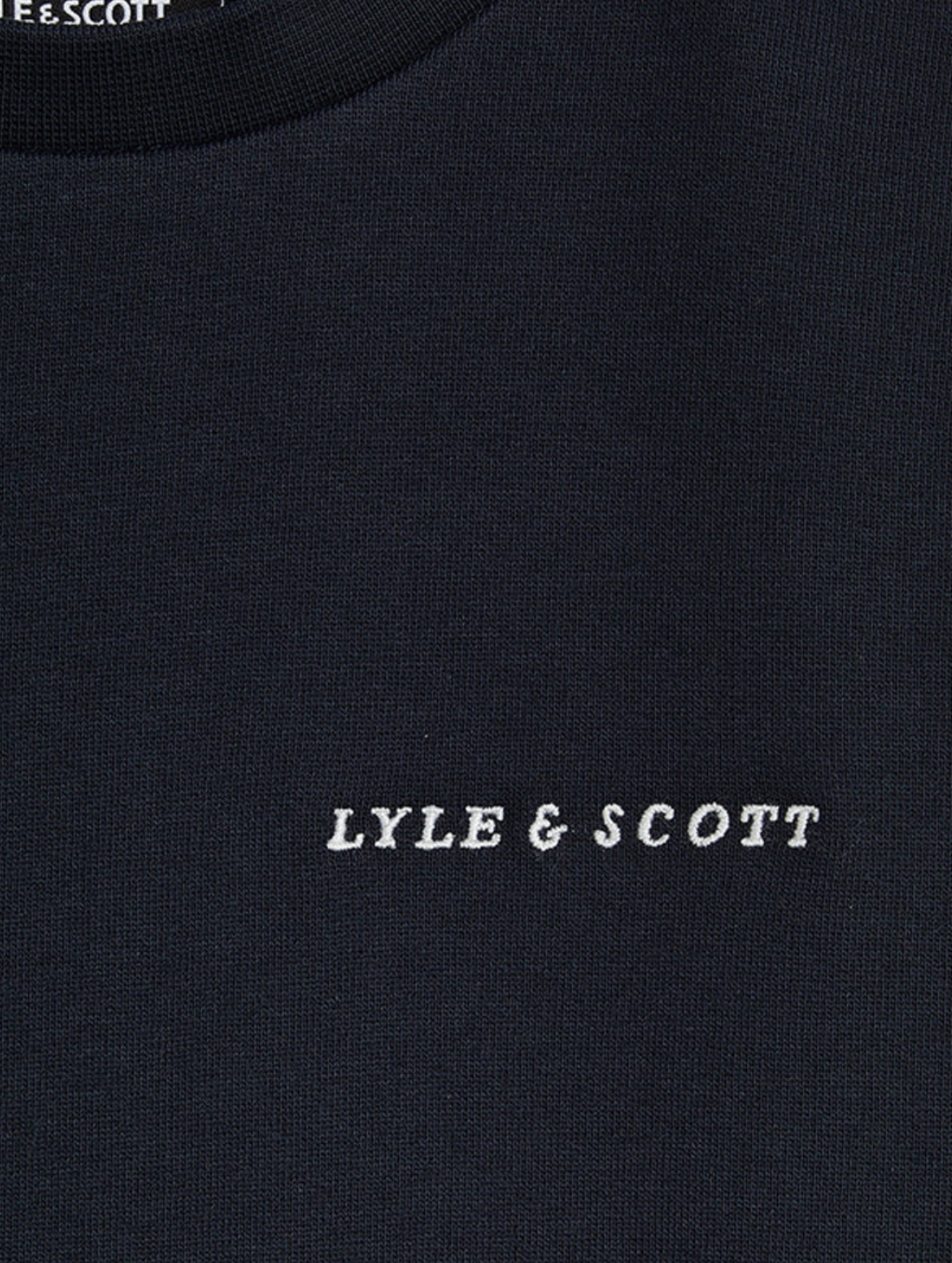 LYLE & SCOTT Crew neck sweatshirt Navy