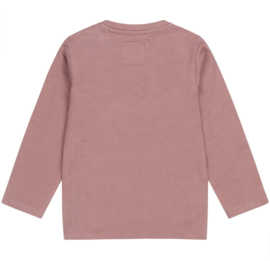 Koko Noko-Girls T-shirt ls-Dark Taupe 44950