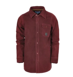 Legends22 rib blouse Hugo tibetan red