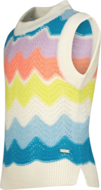 Vingino Flat knit Millie Meisjes spencer - Real White