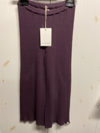 Your Wishes Motif Knit Pants Bar