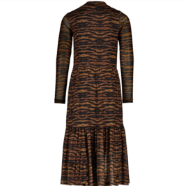 Like Flo Meisjes jurk - AOP mesh lang
