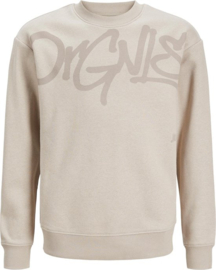 JACK&JONES JORTRIBECA LOGO SWEAT CREW NECK OS JNR