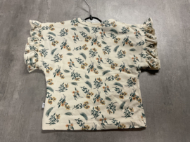 KLEIN T-shirt Ruffle Tropical Flower