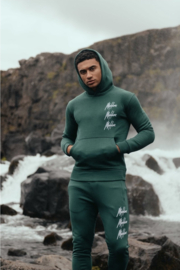 Malelions Men Trinal Hoodie - Dark Green