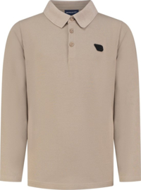 BALLIN JUNIOR LOGO BADGE LONGE SLEEVE POLO