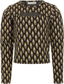 LOOXS 10sixteen Meisjes schouder top - Emerald groen