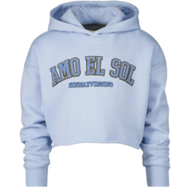 Vingino x Senna Bellod meisjes hoodie Nala blauw
