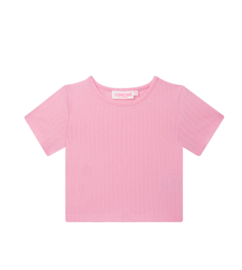 SOMEONE - Cropped Shirt Regi - Pink