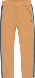 DJ Dutchjeans joggingbroek met bies Camel 42005