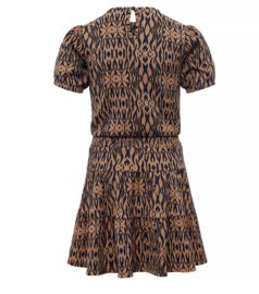Looxs Revolution 5801 Jurk crincle (wood print)